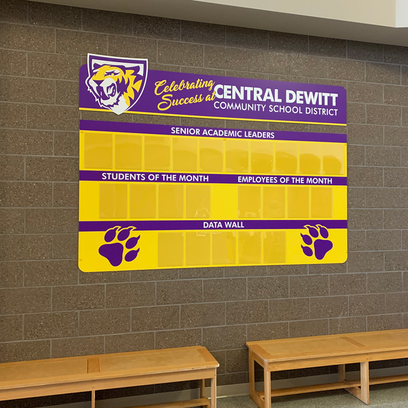 Central DeWitt Signage