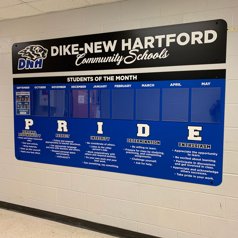 Dike New Hartford Student Board