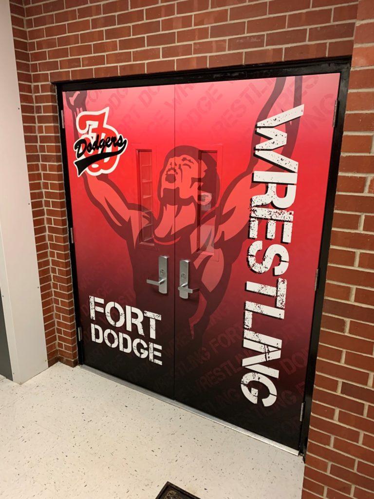 Fort Dodge Door Wrap